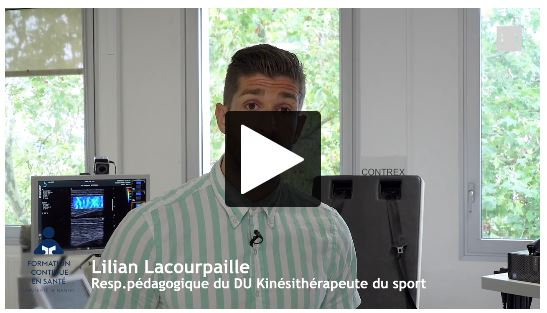 DU Kinésithérapeute du sport