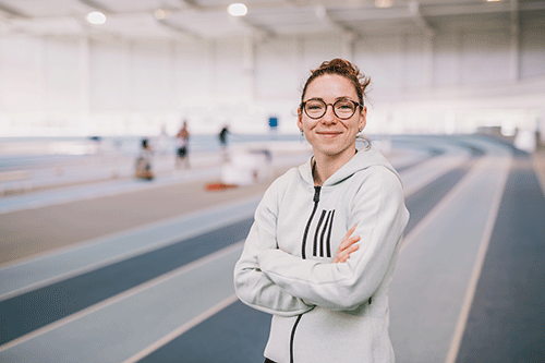 Nantes U' aux JO Paris 2024 !  Louise, étudiante et vice-championne d'Europe de 400m haies